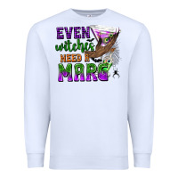 White Even Witches Need a Marg Premium Sweatshirt - texasbilliewilder