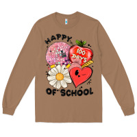 Toasted Coconut happy 100 days of school Long Sleeve Tee - MaliasSmallBusiness