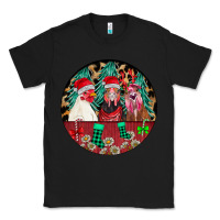 Black Chickens Classic Tee - CowhideDigitalArt