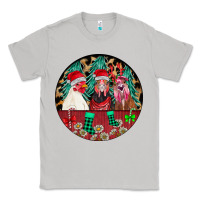 Moon Dust Chickens Classic Tee - CowhideDigitalArt