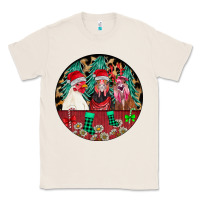 Natural Chickens Classic Tee - CowhideDigitalArt