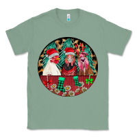 Sage Chickens Classic Tee - CowhideDigitalArt