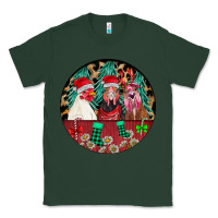 Sports Green Chickens Classic Tee - CowhideDigitalArt