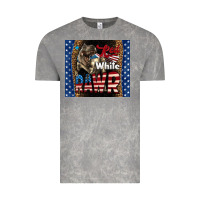 Cloud Rock Red White Rawr Dinosaur T-Rex Vintage Tee - LillyAllenDesigns