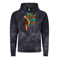 Cloud Black native american indian headdress Vintage Hoodie - Artiststas