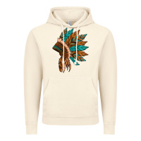 Vintage Artic native american indian headdress Vintage Hoodie - Artiststas