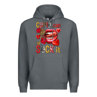 Rock Cupid can suck it Valentine'S Day Premium Hoodie - HowdyJamesFarm