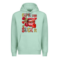 Seafoam Cupid can suck it Valentine'S Day Premium Hoodie - HowdyJamesFarm