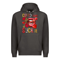 Smoke Cupid can suck it Valentine'S Day Premium Hoodie - HowdyJamesFarm