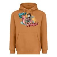 Meerkat Bitches be floatin' skeleton summer Heavyweight Hoodie - NancyCooperArtShop