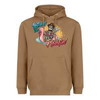 Toasted Coconut Bitches be floatin' skeleton summer Heavyweight Hoodie - NancyCooperArtShop