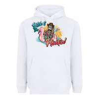 White Bitches be floatin' skeleton summer Heavyweight Hoodie - NancyCooperArtShop