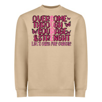 Mushroom overcome through courage strength  malia Heavyweight Sweatshirt - MaliasSmallBusiness