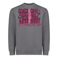 Storm overcome through courage strength  malia Heavyweight Sweatshirt - MaliasSmallBusiness