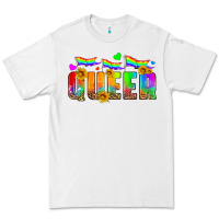 White queer Premium Tee - HRA Design Shop