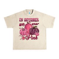 Sandshell In october we wear pink Urban Heavy Tee - NancyCooperArtShop