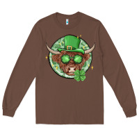 Chestnut st. patrick's day heifer Long Sleeve Tee - MaliasSmallBusiness