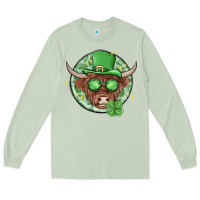 Matcha st. patrick's day heifer Long Sleeve Tee - MaliasSmallBusiness