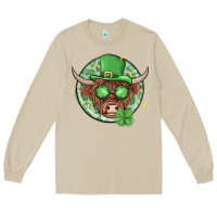 Mushroom st. patrick's day heifer Long Sleeve Tee - MaliasSmallBusiness