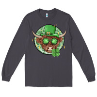 Smoke st. patrick's day heifer Long Sleeve Tee - MaliasSmallBusiness