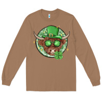 Toasted Coconut st. patrick's day heifer Long Sleeve Tee - MaliasSmallBusiness