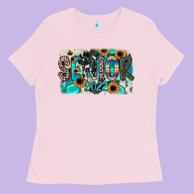 Senior2022 Ladies Tee Designed By Jahusdesignshop