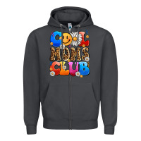 Smoke cool moms club Zipper Hoodie - LillyAllenDesigns