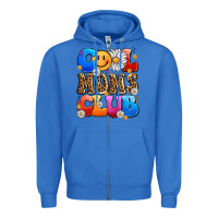 True Royal cool moms club Zipper Hoodie - LillyAllenDesigns