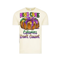 Vintage Arctic mardi gras king cage calories don't count Vintage Tee - BarkalooDesign