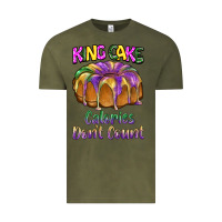 Vintage Olive mardi gras king cage calories don't count Vintage Tee - BarkalooDesign