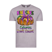 Vintage Zinc mardi gras king cage calories don't count Vintage Tee - BarkalooDesign