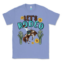 Colony Blue let's rodeo Classic Tee - MaliasSmallBusiness