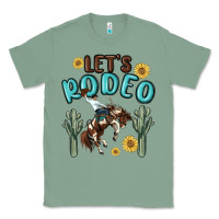 Sage let's rodeo Classic Tee - MaliasSmallBusiness
