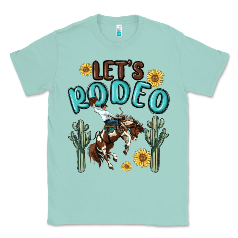 Let's Rodeo Classic Tee by MaliasSmallBusiness | Teevron