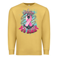 Antique Gold refuse to sink cancer anchor Premium Sweatshirt - NancyCooperArtShop