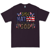 Plum one nation under god Premium Tee - CowhideDigitalArt