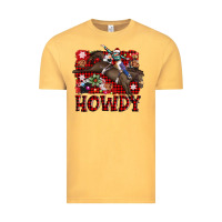 Vintage Mustard rodeo christmas howdy Vintage Tee - AdoDesignShop