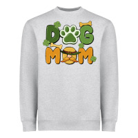 Heather Grey st. patricks day dog mom Heavyweight Sweatshirt - MaliasSmallBusiness