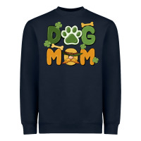 St. Patricks Day Dog Mom Heavyweight Sweatshirt | Teevron