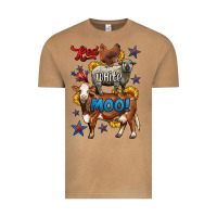 Vintage Camel red white moo farm animals 4th of july Vintage Tee - LillyAllenDesigns