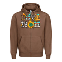 Chestnut love mom Zipper Hoodie - LillyAllenDesigns