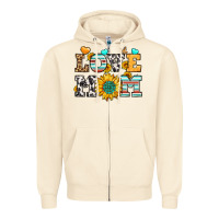 Sandshell love mom Zipper Hoodie - LillyAllenDesigns