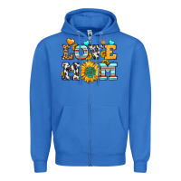True Royal love mom Zipper Hoodie - LillyAllenDesigns