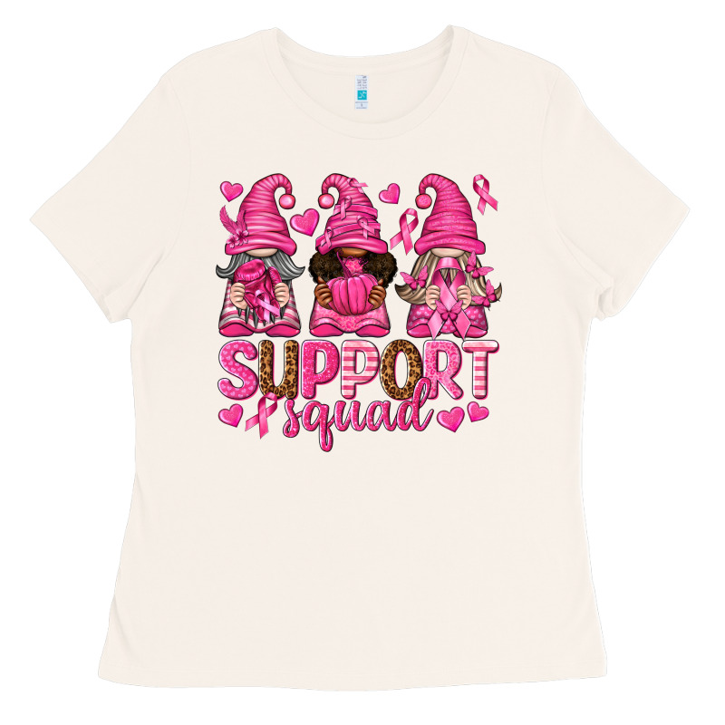 Support Squad With Gnomes Ladies Tee by texasbilliewilder | Teevron