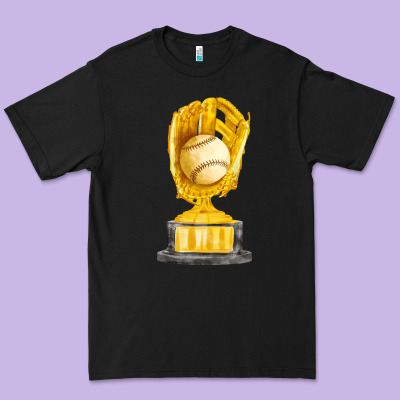 Baseball Throphy Cup Fa Element Premium Tee Designed By Fadigitalartstudio