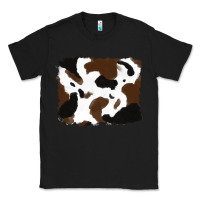Black cowhide Classic Tee - RanaPortraitStore