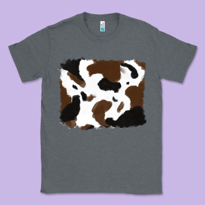 Cowhide Classic Tee Designed By Ranaportraitstore