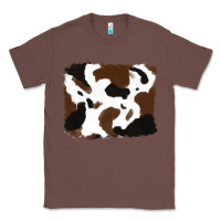 Chestnut cowhide Classic Tee - RanaPortraitStore