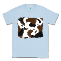 Dusty Blue cowhide Classic Tee - RanaPortraitStore