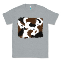 Heather Grey cowhide Classic Tee - RanaPortraitStore